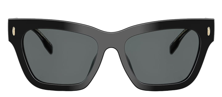 Tory Burch TY 7208U 170987 Cat-Eye Plastic Black Sunglasses with Grey Polarized Lens