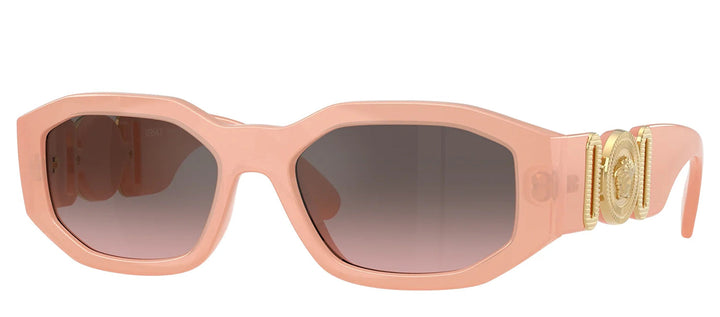 Versace VE 4361 539258 Irregular Plastic Pink Sunglasses with Pink Gradient Lens