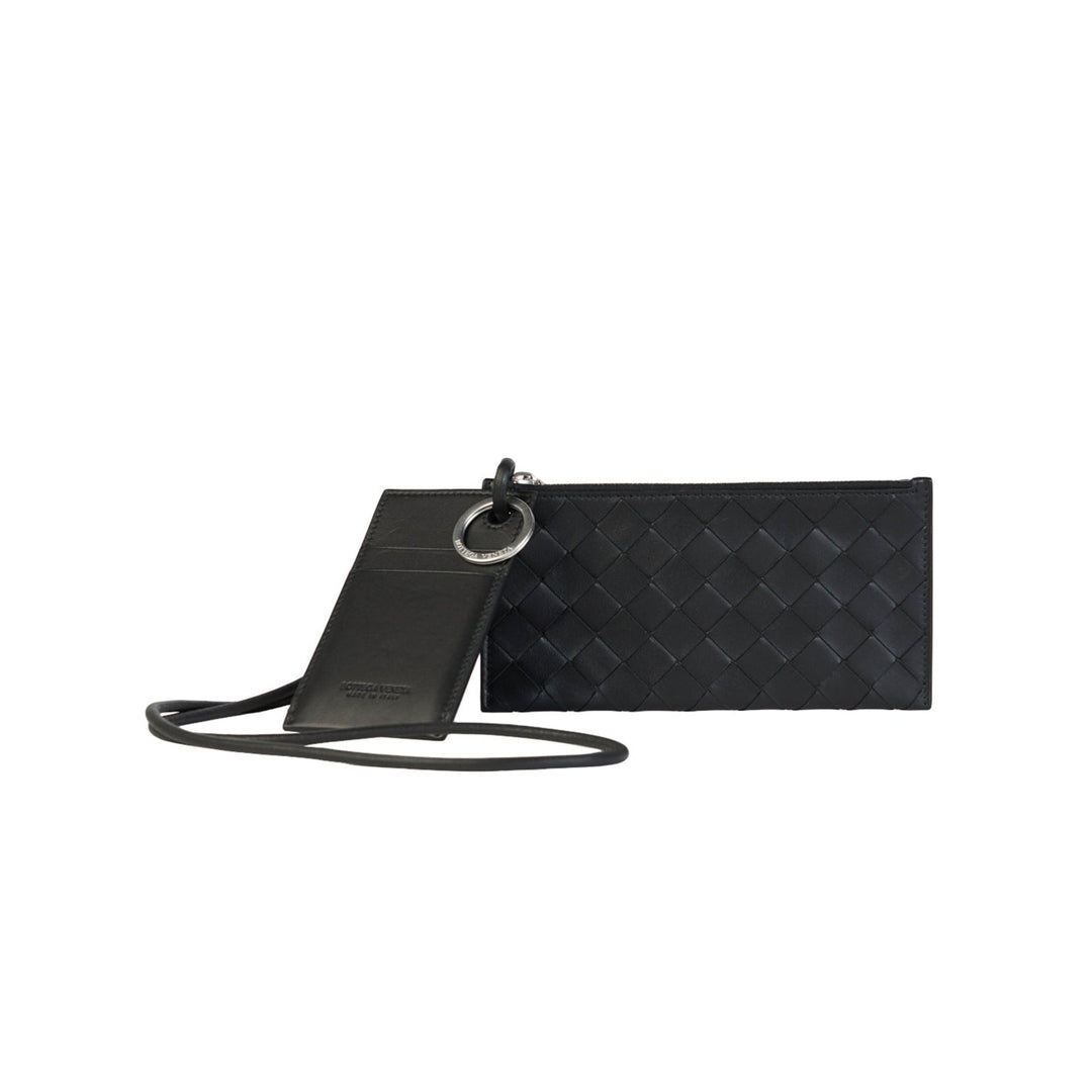 Bottega VenetaAccessories - Wallets & Card Holders - Bottega Veneta Crossbody Double Pouch Bag - 619196 VCRL1 8803 - Ask Me Wear