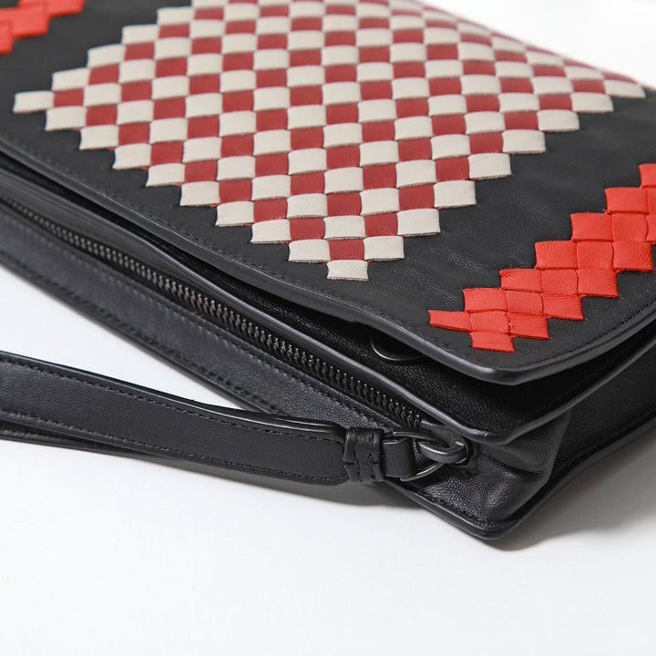 Bottega VenetaAccessories - Wallets & Card Holders - Bottega Veneta Intrecciato Leather Wristlet Clutch Bag - 546882VBM91_8702 - Ask Me Wear