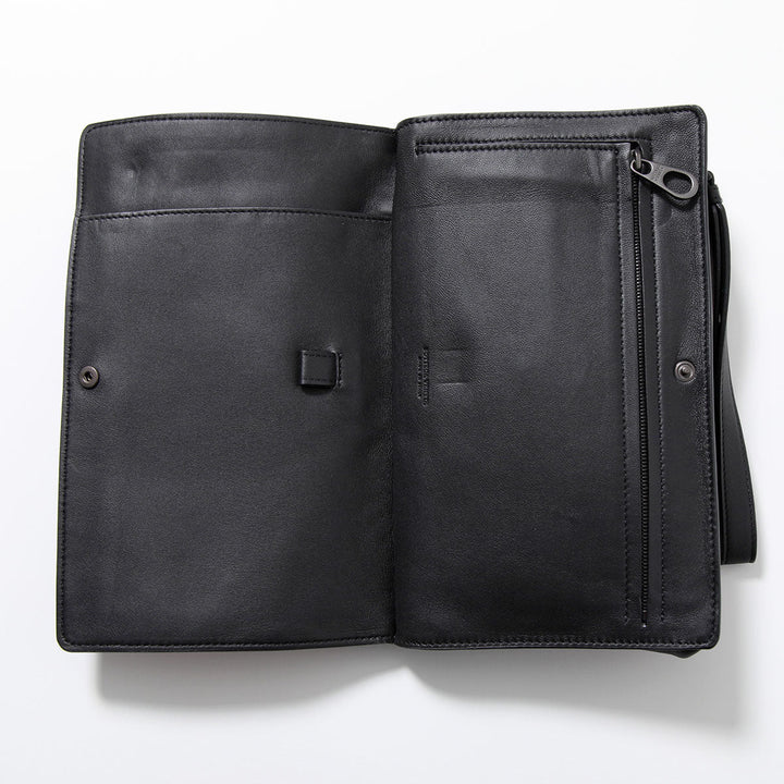 Bottega VenetaAccessories - Wallets & Card Holders - Bottega Veneta Intrecciato Leather Wristlet Clutch Bag - 546882VBM91_8702 - Ask Me Wear