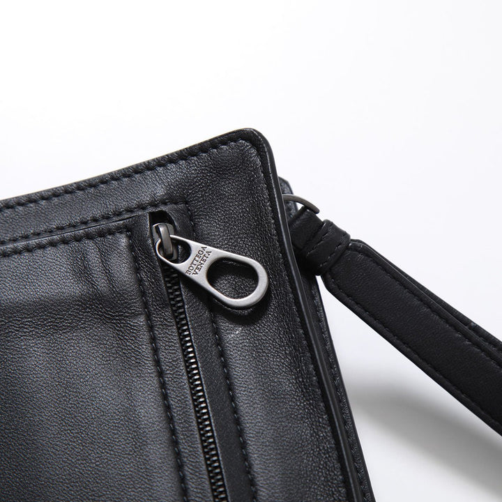 Bottega VenetaAccessories - Wallets & Card Holders - Bottega Veneta Intrecciato Leather Wristlet Clutch Bag - 546882VBM91_8702 - Ask Me Wear