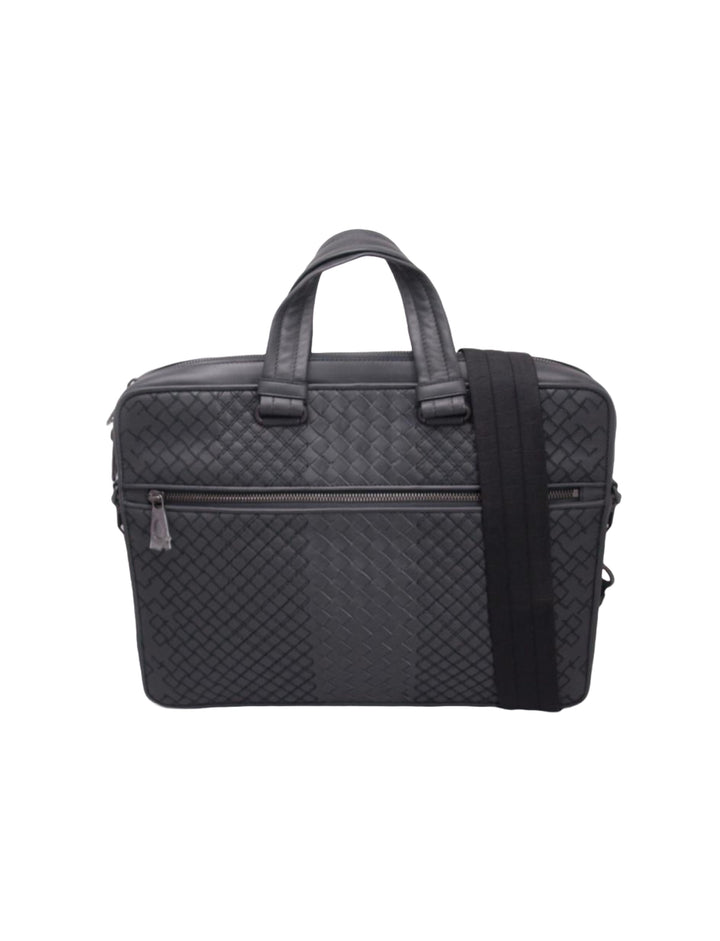 Bottega VenetaBags - Bottega Veneta Leather Grey Business Bag - 471370VANY12089 - Ask Me Wear