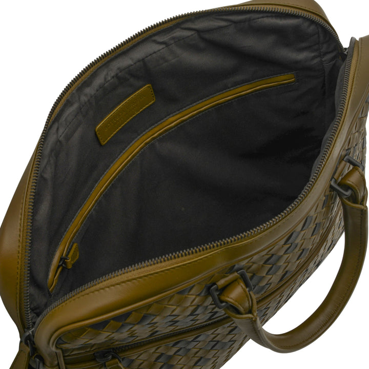 Bottega VenetaBags - Bottega Veneta Leather Messenger Bag - 570983V0EKF2420 - Ask Me Wear