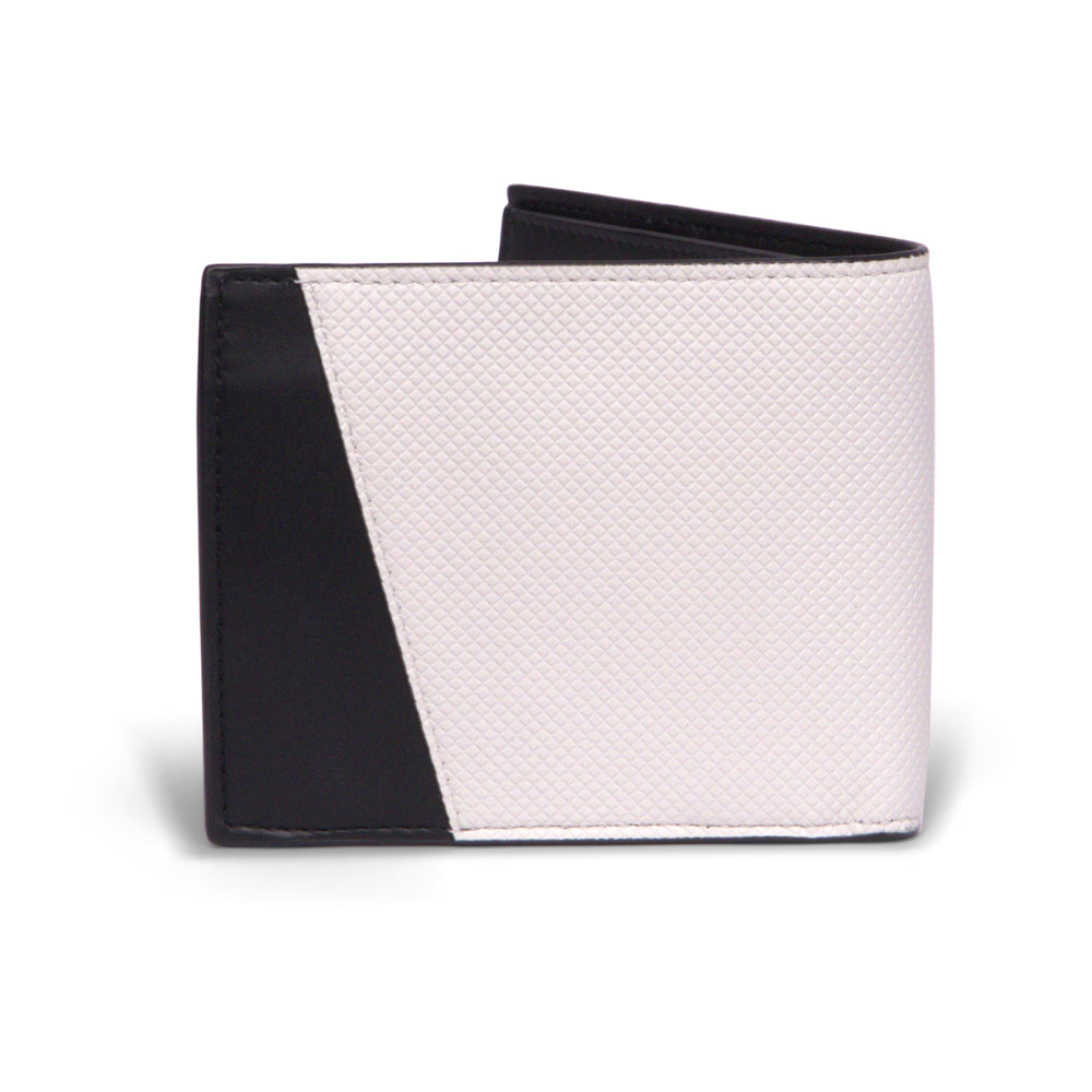 Bottega VenetaBags - Bottega Veneta Logo Embossed Two Tone Bi - fold Wallet - 575869VMAW49076 - Ask Me Wear