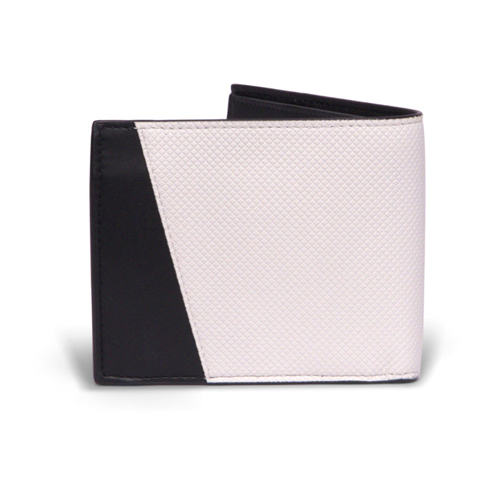 Bottega VenetaBags - Bottega Veneta Logo Embossed Two Tone Bi - fold Wallet - 575869VMAW49076 - Ask Me Wear