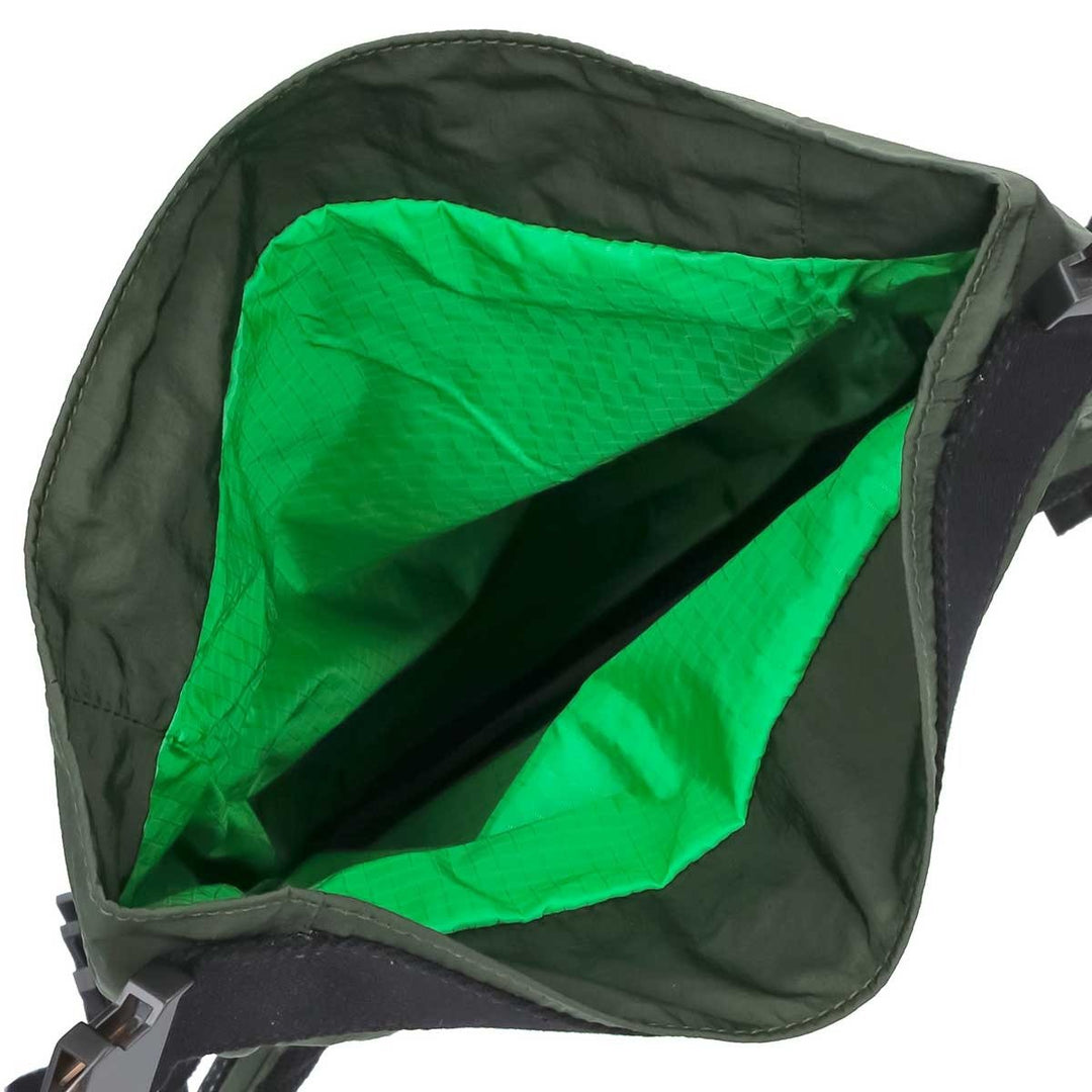 Bottega VenetaBags - Bottega Veneta Mesh Detail Green Nylon Belt Bag - 574353VBOU1_3343 - Ask Me Wear
