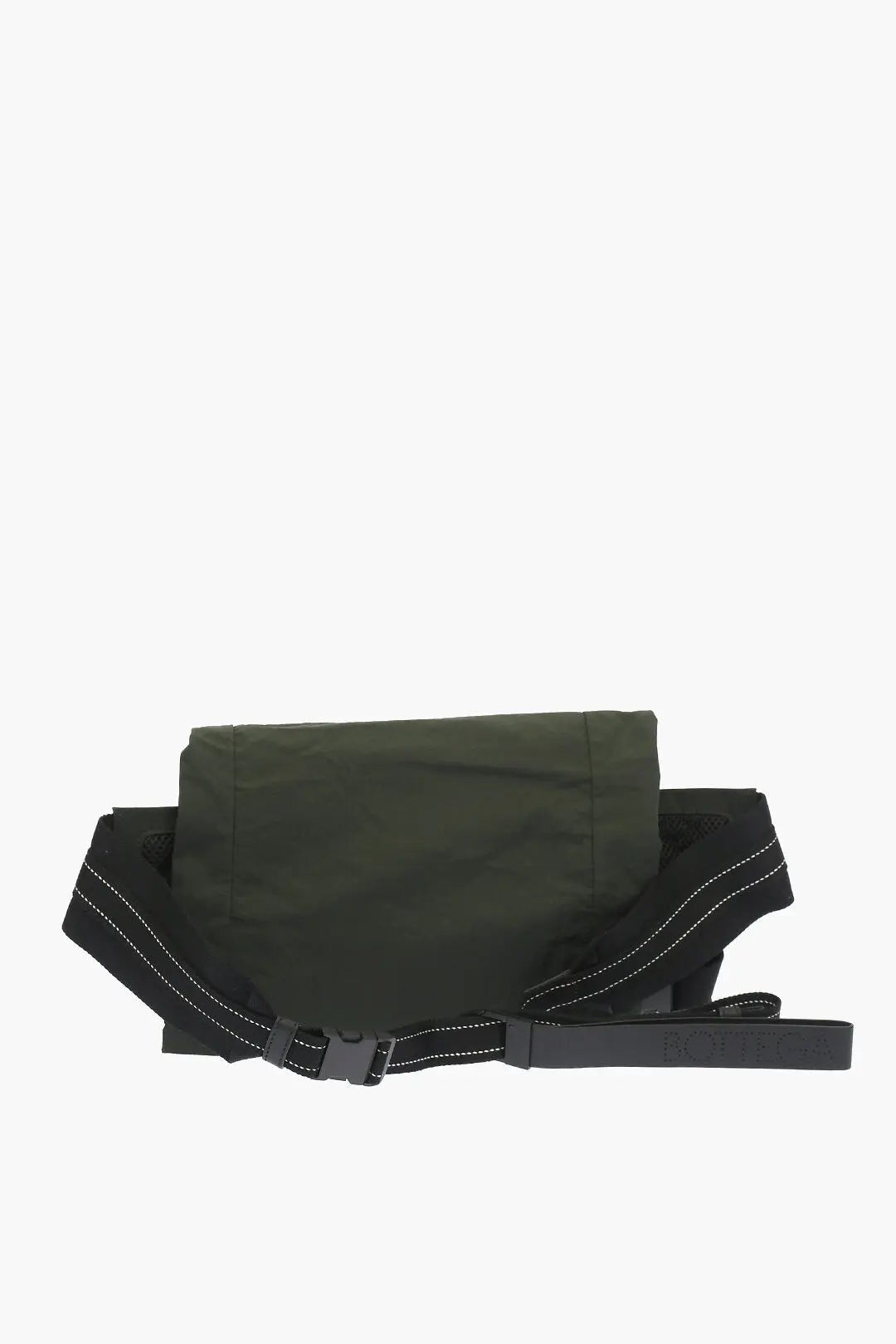 Bottega VenetaBags - Bottega Veneta Mesh Detail Green Nylon Belt Bag - 574353VBOU1_3343 - Ask Me Wear