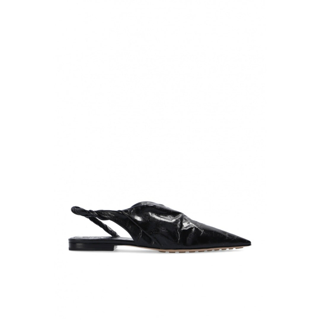 Bottega VenetaShoes - Bottega Veneta Pointed Toe Slingback Flats - 630184VBP101000 - Ask Me Wear