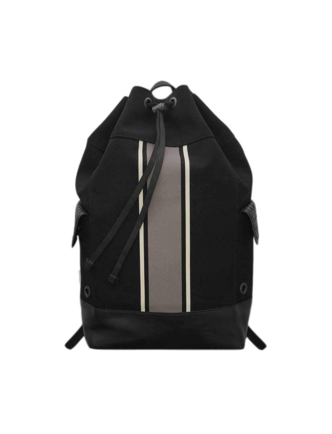 Bottega VenetaBags - Bottega Veneta Striped Canvas Backpack - 533467 VBLL2 8873 - Ask Me Wear