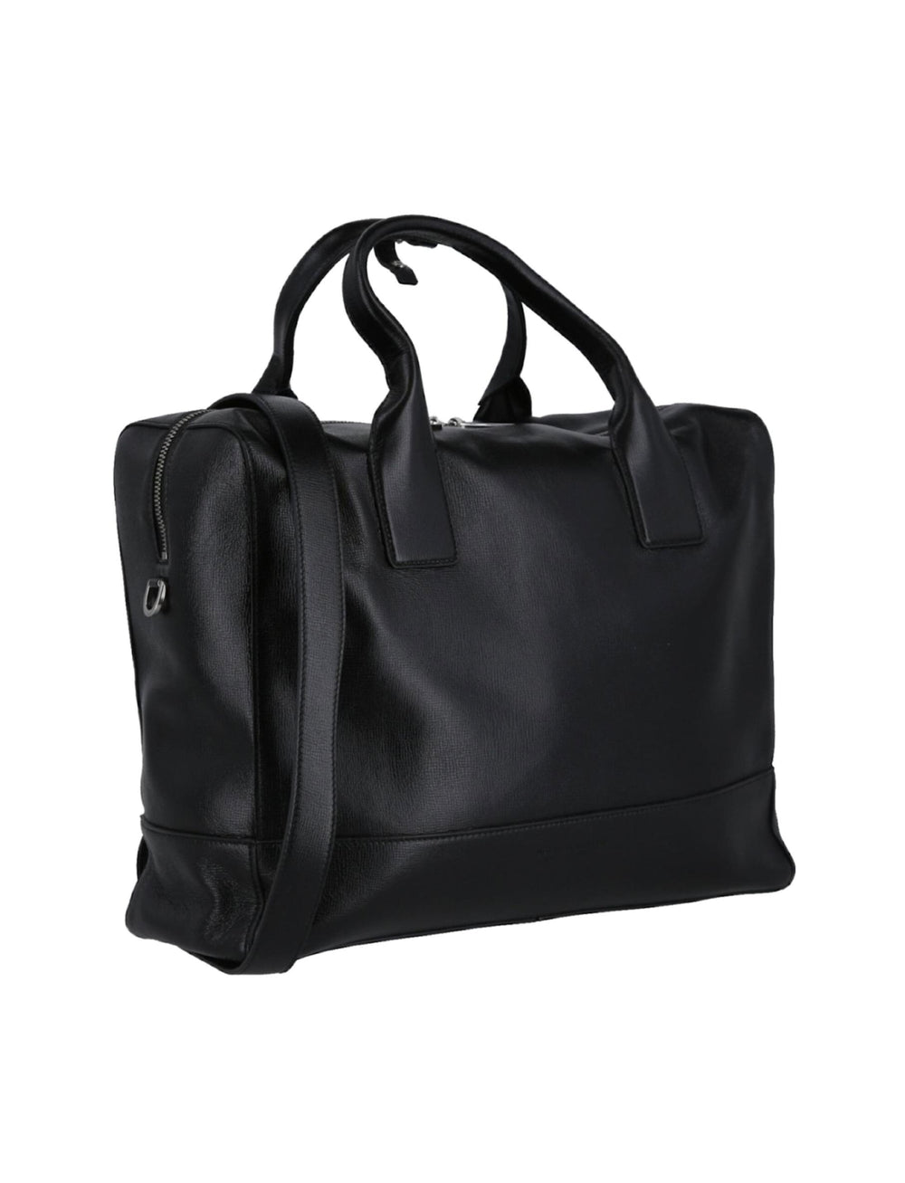 Bottega VenetaBags - Bottega Veneta Top Handle Leather Briefcase Black - 609206 VMA80 1229 - Ask Me Wear