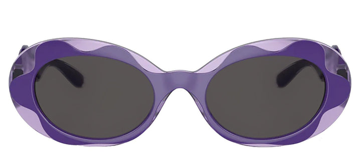 Dolce & Gabbana KIDSSunglasses - Dolce & Gabbana KIDS DX 6005 333587 Oval Plastic Purple Sunglasses with Grey Lens - DX_6005_333587_49mm - Ask Me Wear