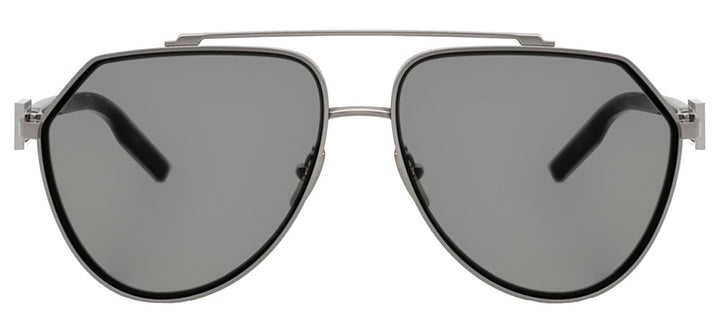 DOLCE & GABBANASunglasses - DOLCE & GABBANA DG 2315 04/1 Pilot Gunmetal Metal Sunglasses with Grey Lens - DG_2315_04/1_62mm - Ask Me Wear