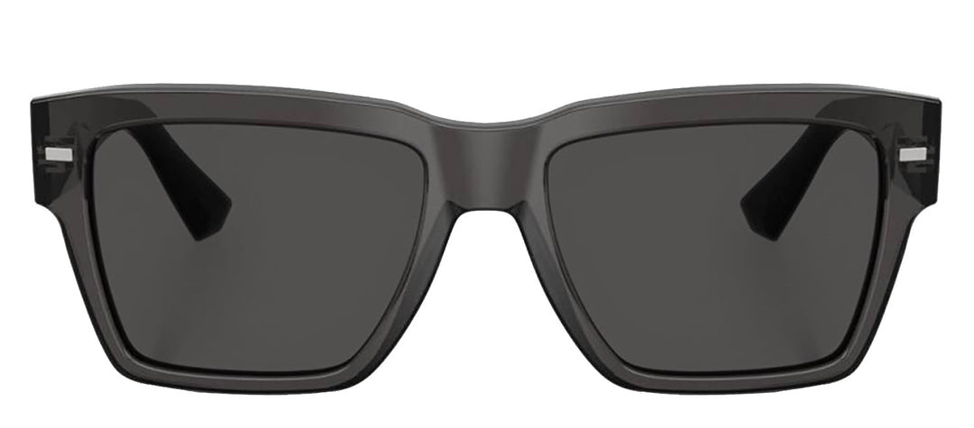 DOLCE & GABBANASunglasses - DOLCE & GABBANA DG 4431 316087 Square Transparent Grey Acetate Sunglasses with Dark Grey Lens - DG_4431_316087_55mm - Ask Me Wear