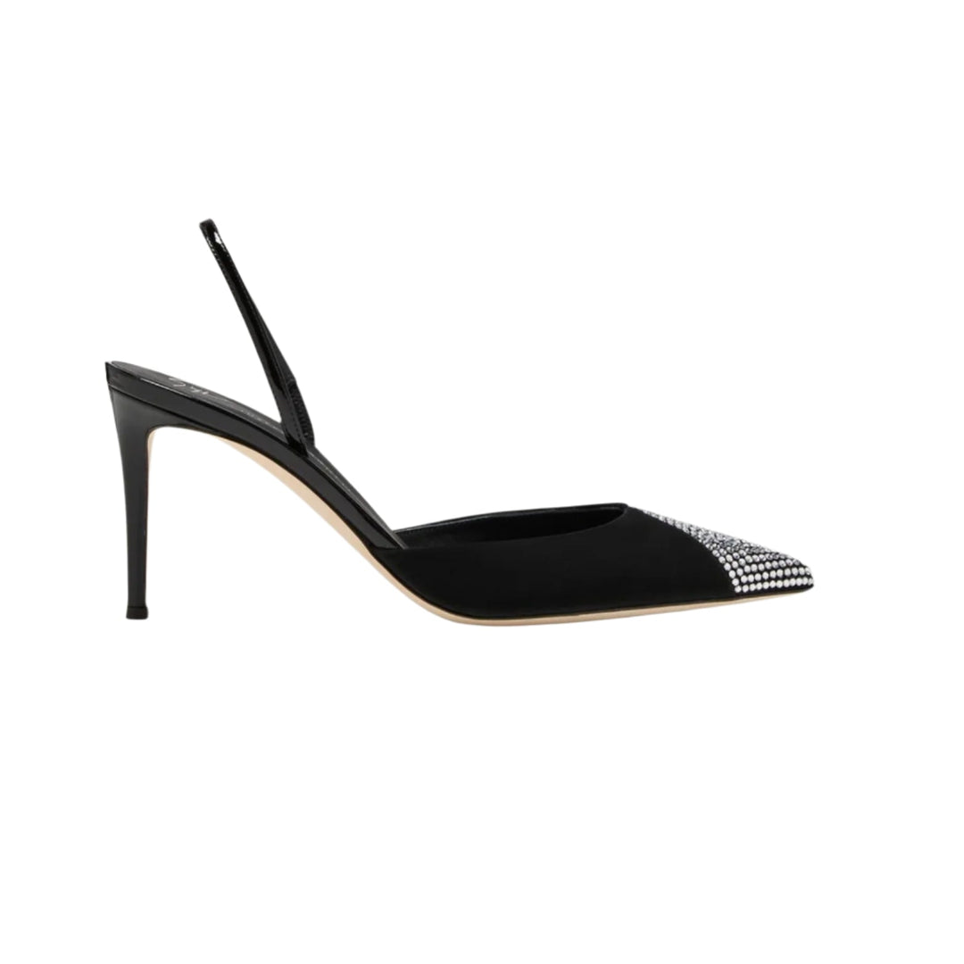 Giuseppe Zanotti Embellished Halter Slingback Pumps