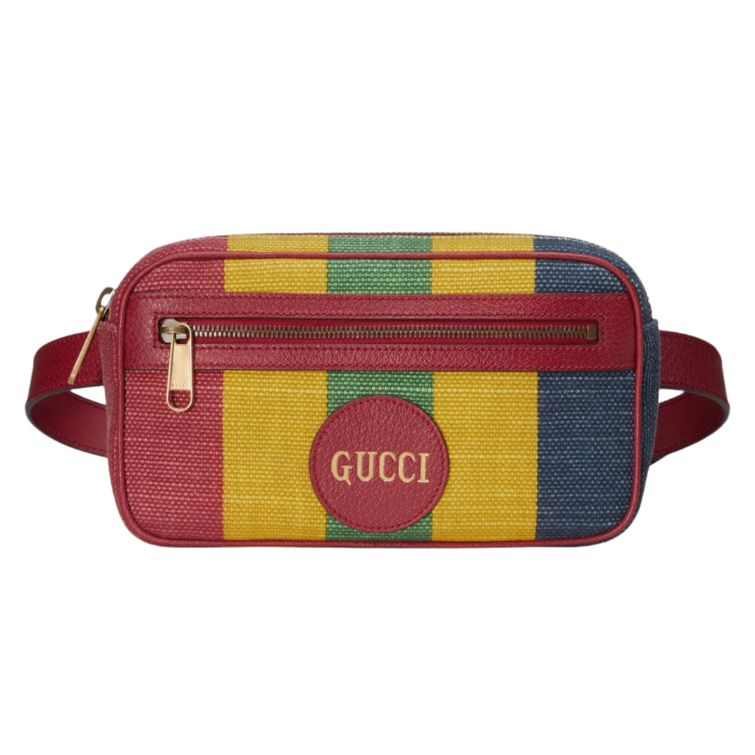 GucciHandbag - GUCCI Baiadera Stripe Canvas Belt Bag - 6258952CSAT8946 - Ask Me Wear