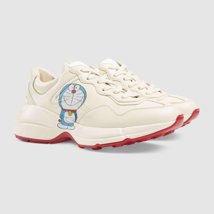 GucciShoes - Gucci Doraemon x Gucci women's Rhyton sneaker - 655037DRW009522 - Ask Me Wear