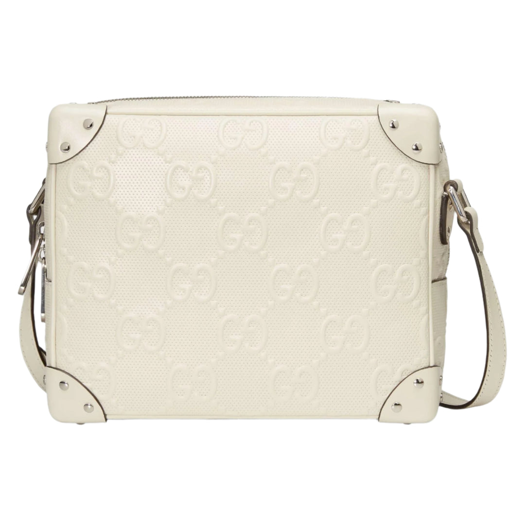 Gucci - Gucci GG Embossed Shoulder Bag - 6263631W3AN9022 - Ask Me Wear