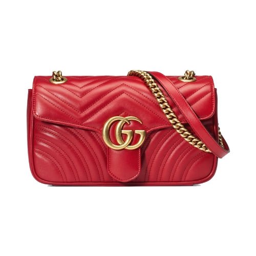 Gucci - GUCCI GG Marmont mini matelass'e shoulder bag - 446744 DTDIT 6433 - Ask Me Wear