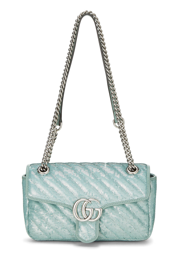 GucciBags - GUCCI GG Marmont sequin shoulder bag - 4467449SYWP3367 - Ask Me Wear