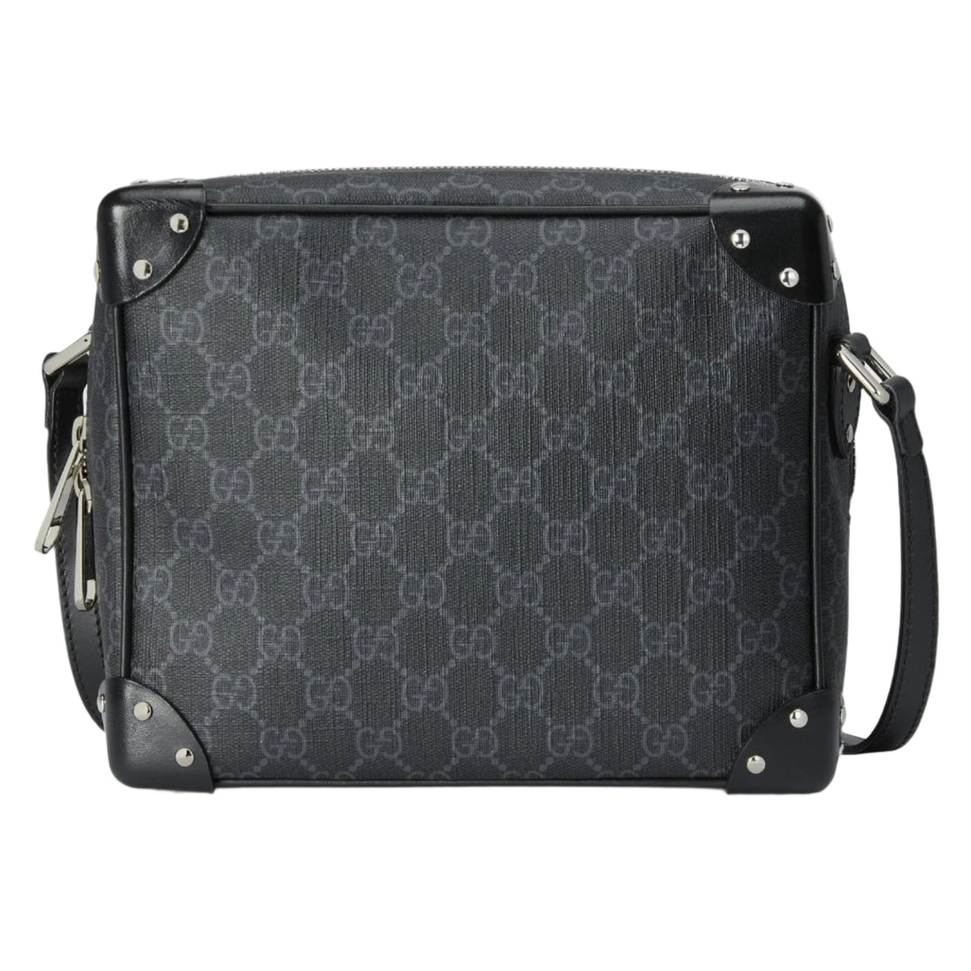 GucciHandbag - GUCCI GG Shoulder Bag With Leather Details - 626363HUHFN1000 - Ask Me Wear