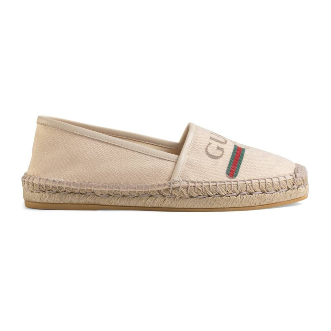 GucciShoes - Gucci Logo Canvas Espadrille - 5258829SJ109074 - Ask Me Wear