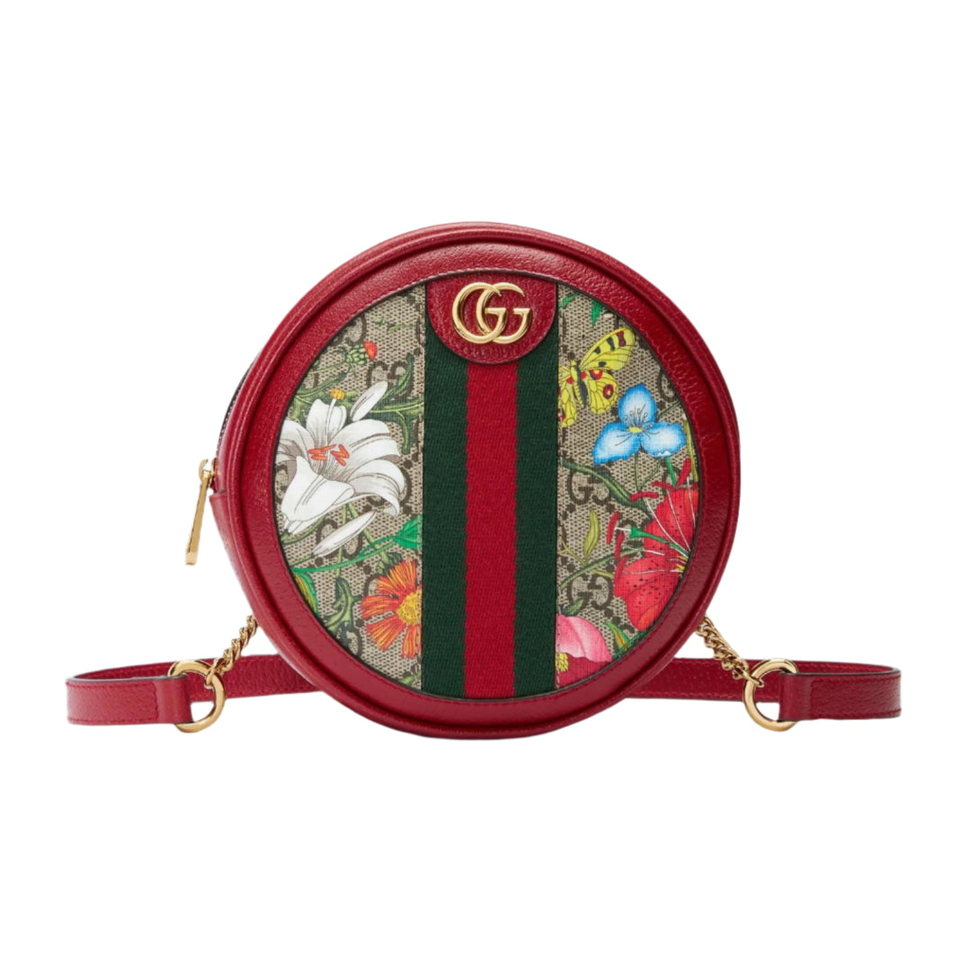 GucciHandbag - GUCCI Ophidia GG Flora Mini Backpack - 59866192YBC8722 - Ask Me Wear
