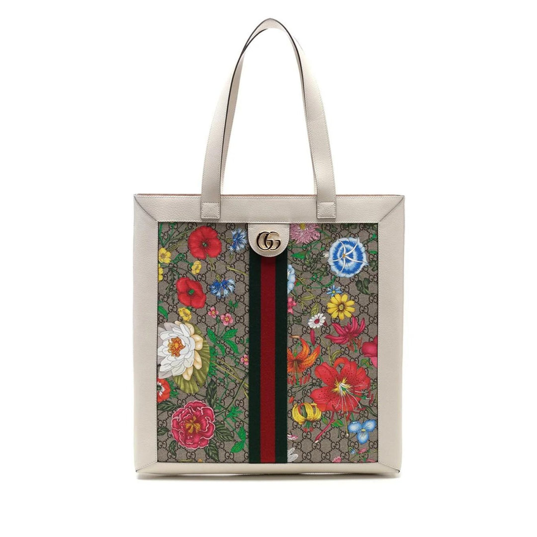 GucciHandbag - GUCCI Ophidia GG Flora Tote - 519335HWHBC9759 - Ask Me Wear