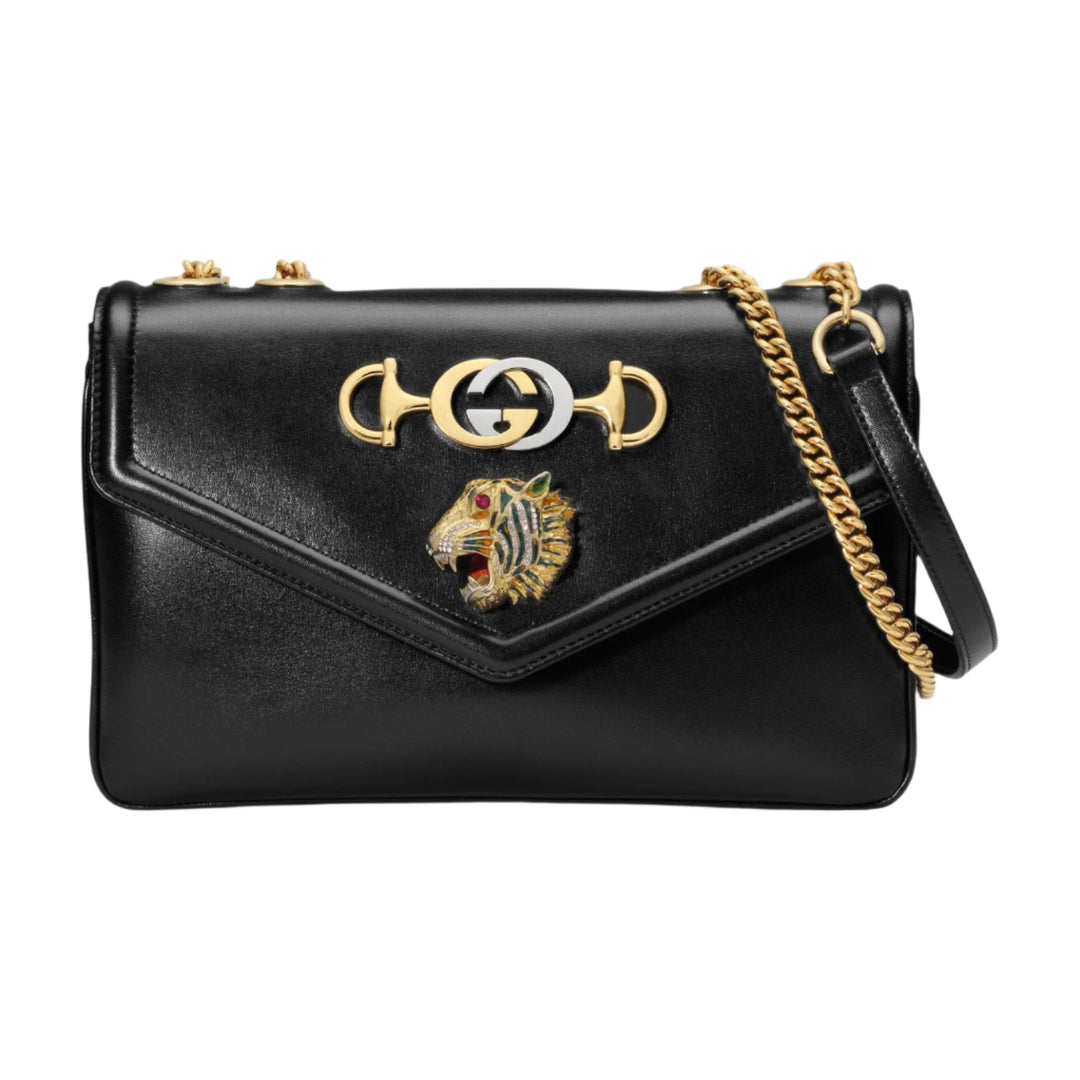 GucciHandbag - GUCCI Rajah Medium Shoulder Bag - 5372410V11X1000 - Ask Me Wear