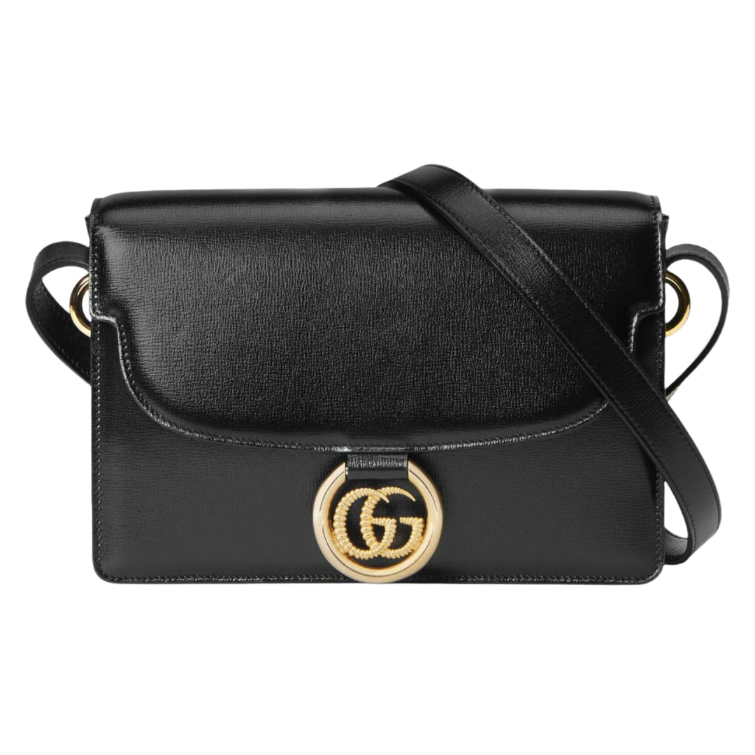 GucciHandbag - GUCCI Small Leather Shoulder Bag - 5894741DB0G1000 - Ask Me Wear