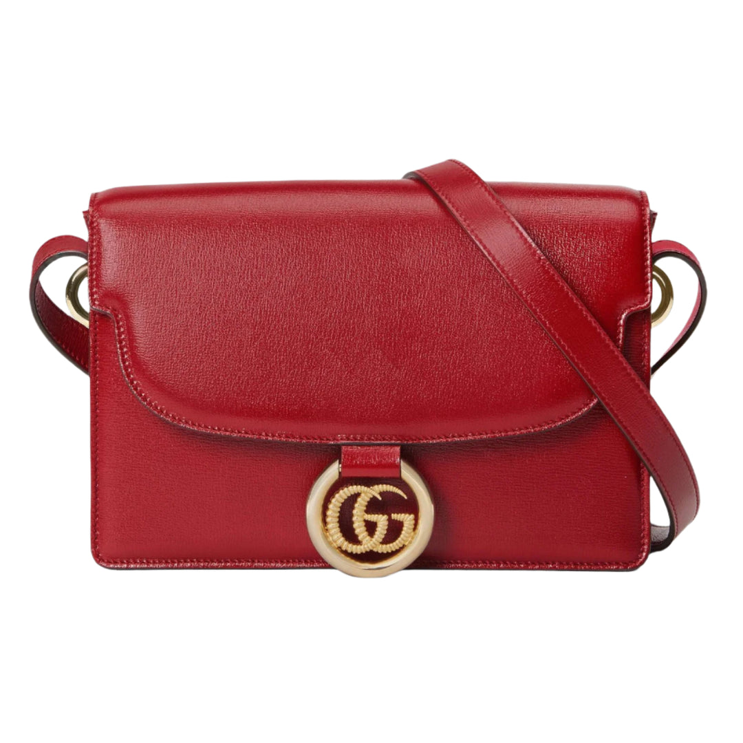 GucciHandbag - GUCCI Small Leather Shoulder Bag - 5894741DB0G6638 - Ask Me Wear