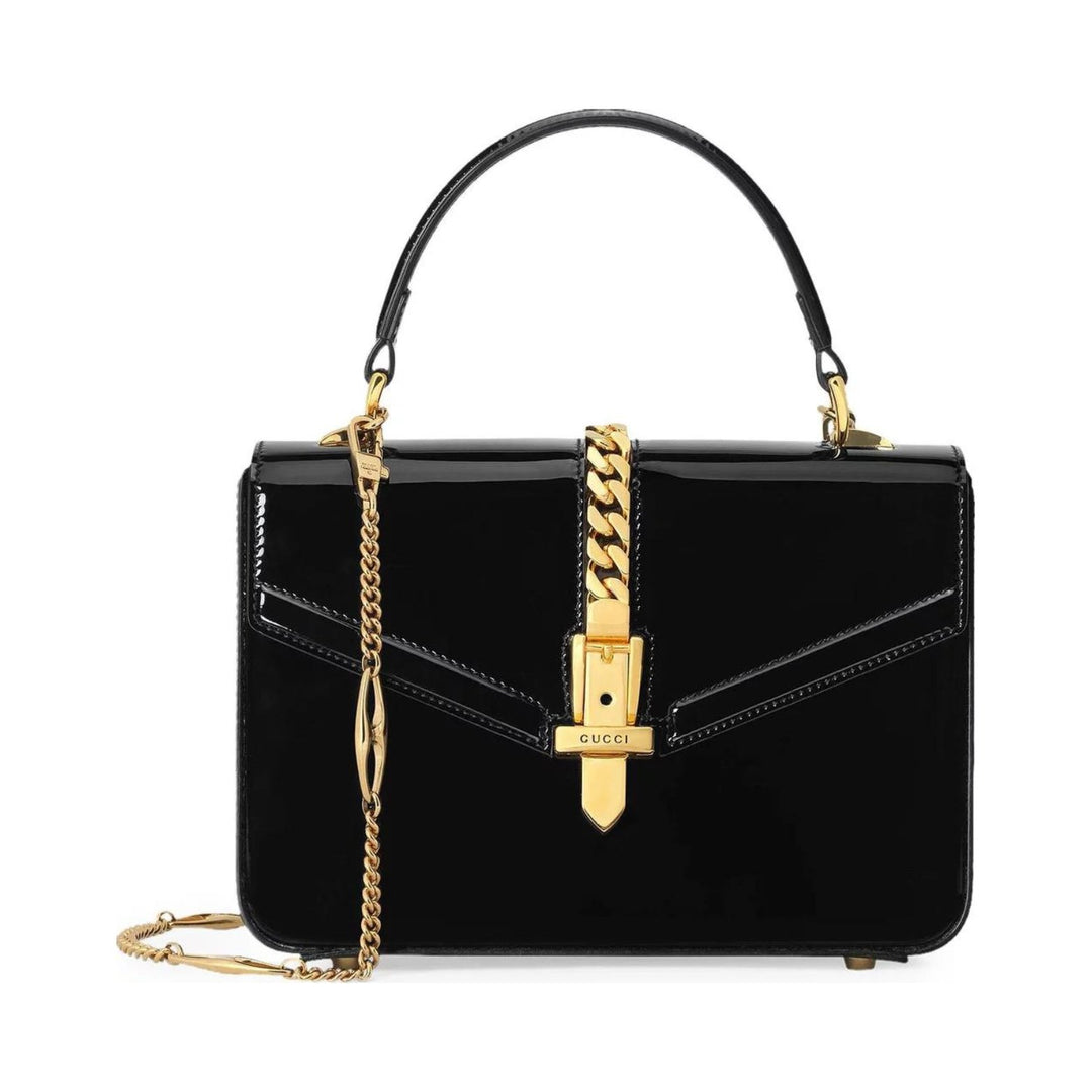 GucciHandbag - GUCCI Sylvie 1969 top handle bag - 589478 1J70G 1000 - Ask Me Wear