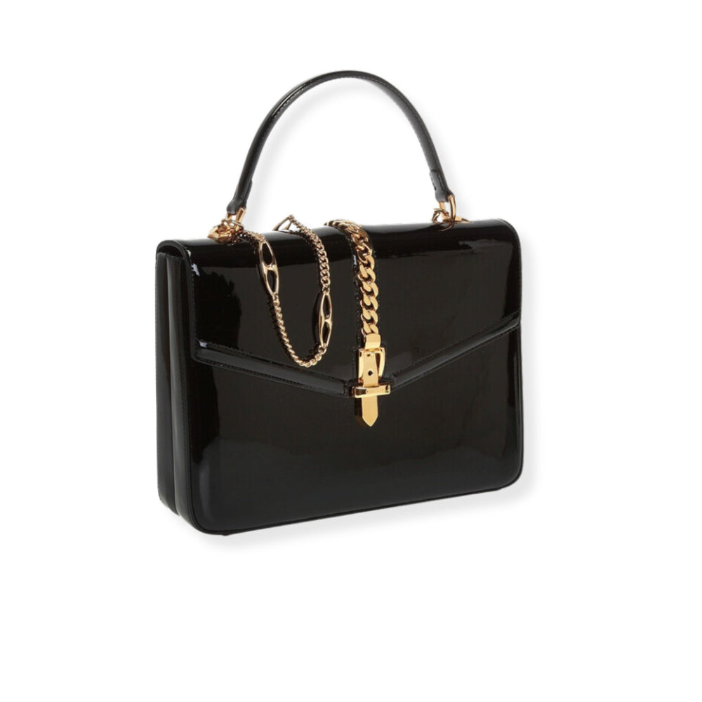 GucciHandbag - GUCCI Sylvie 1969 top handle bag - 589478 1J70G 1000 - Ask Me Wear