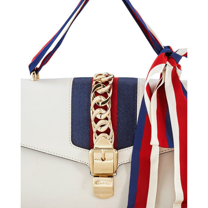 GucciHandbag - GUCCI Sylvie Series Satchel - 421882CVLEG8605 - Ask Me Wear