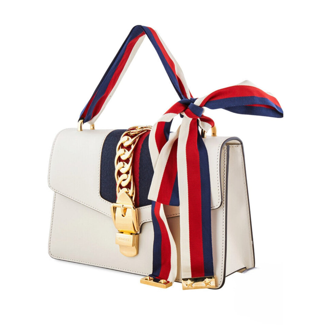 GucciHandbag - GUCCI Sylvie Series Satchel - 421882CVLEG8605 - Ask Me Wear
