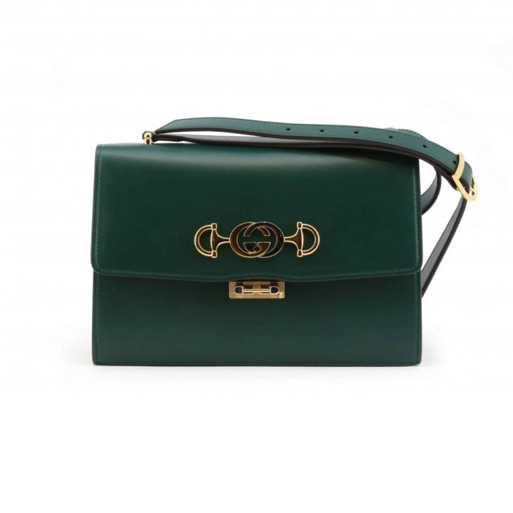 GucciHandbag - GUCCI Zumi Grainy Leather Top Handle Bag - 57638805J0X3154 - Ask Me Wear