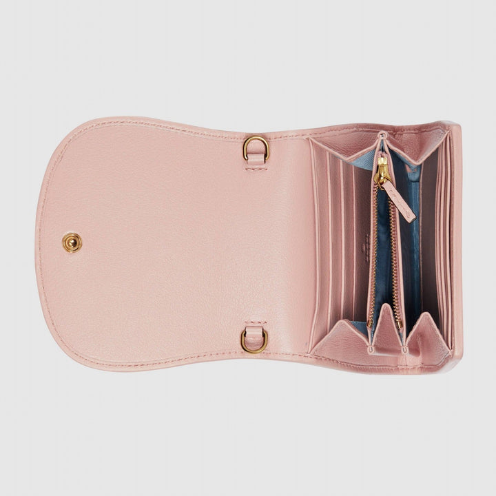 GucciINT 877 MEDIUM WALLET - Gucci Blondie Medium Chain Wallet - 725219UXX0G6910 - Ask Me Wear