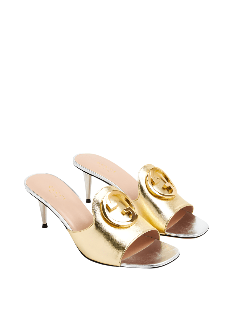GucciWomen > Footwear > Pumps & Heels > Heels - Gucci Blondie slide sandals - 730995B8B008053 - Ask Me Wear