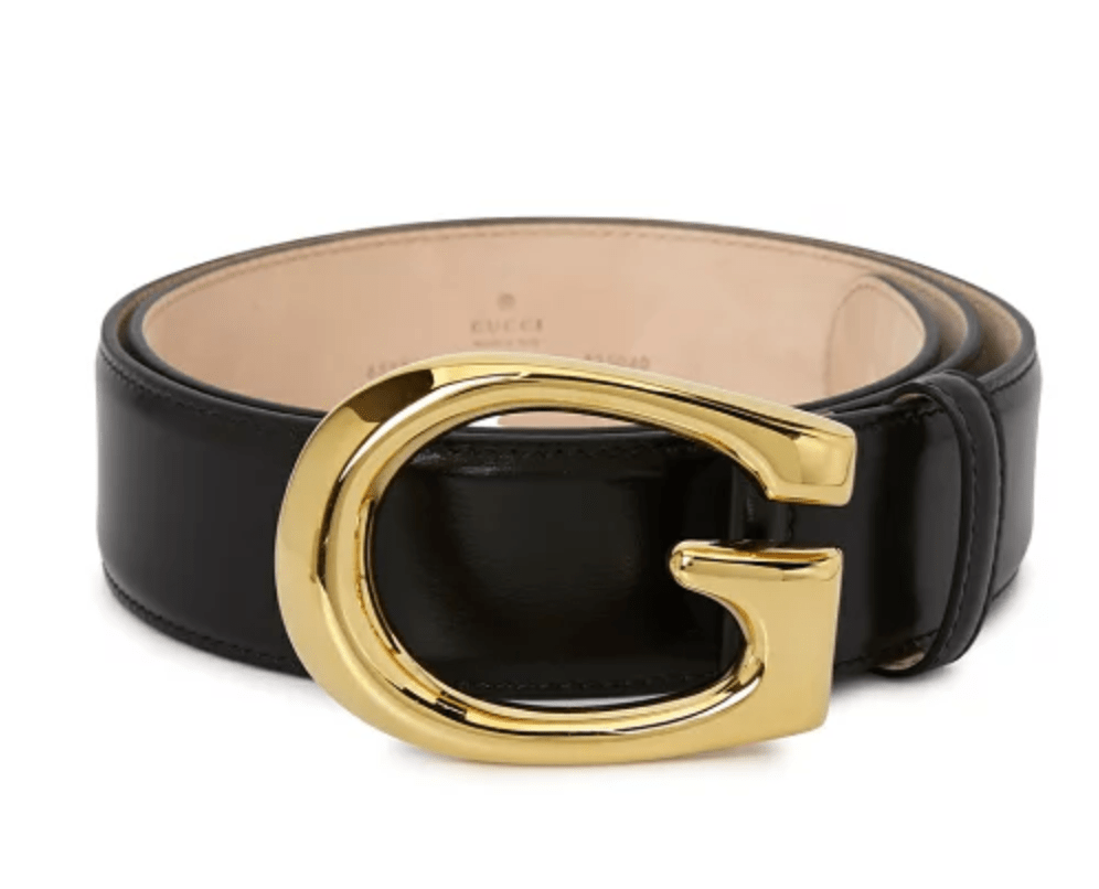 GucciMen > Accessories > Belts - Gucci G Buckle Belt - 65556710O0G1000 - Ask Me Wear