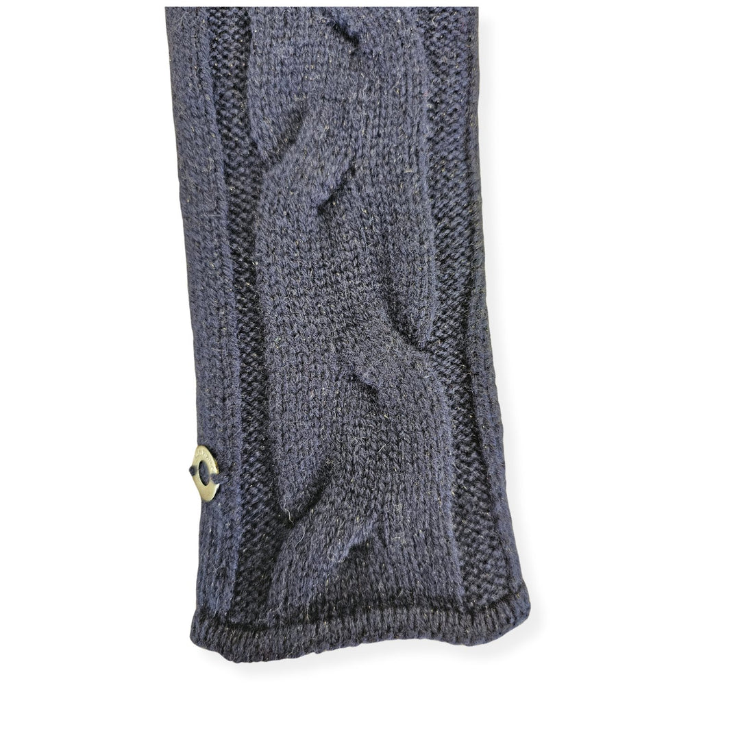 Loro PianaGloves - Loro Piana Women Fingerless Gloves - Manchettes Courchevel Baby Cashmere - FAF9045 - Blue - Ask Me Wear