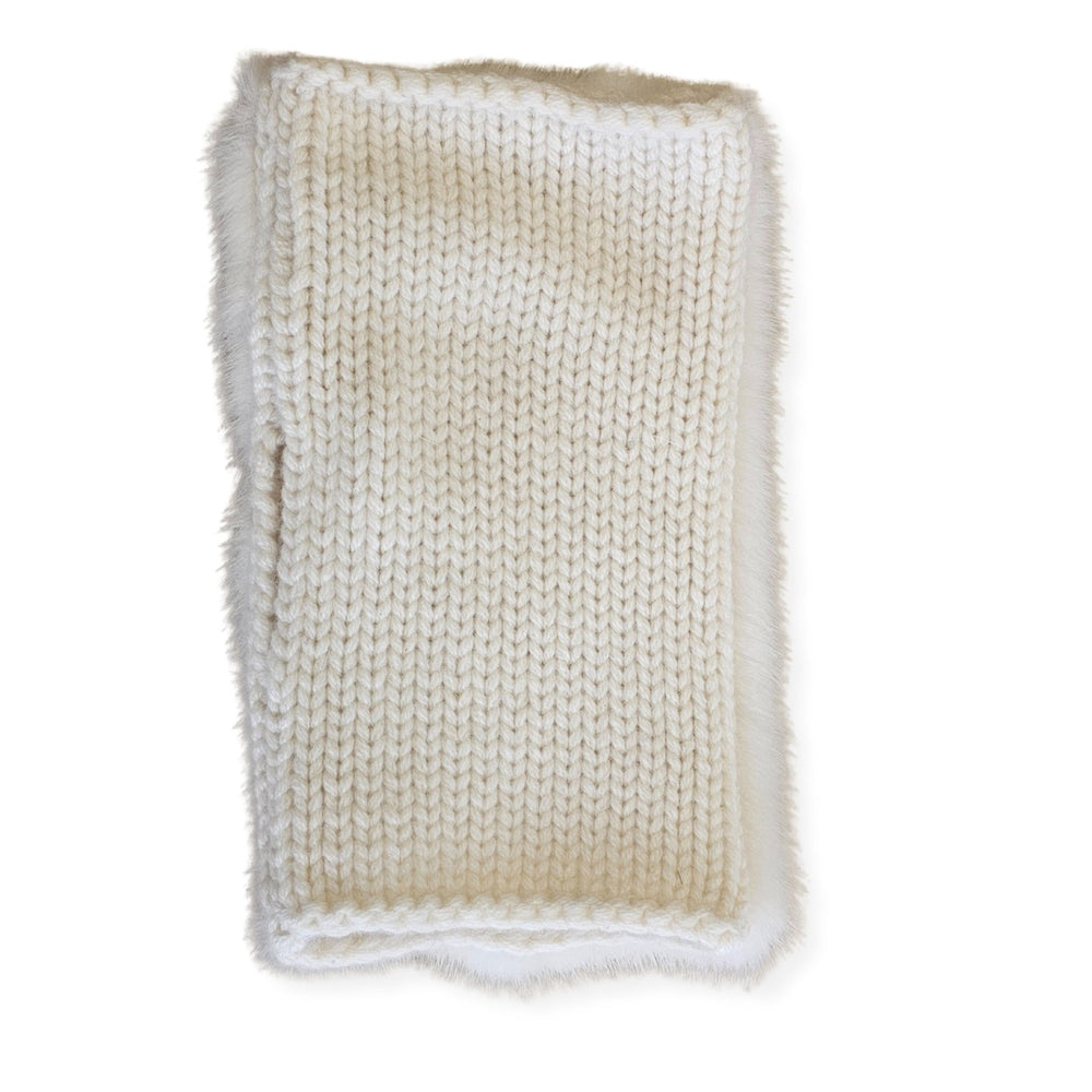 Loro PianaGloves - Loro Piana Women Fur Fingerless Gloves - Manchette Mink and Baby Cashmere - FAG4714 - Ask Me Wear