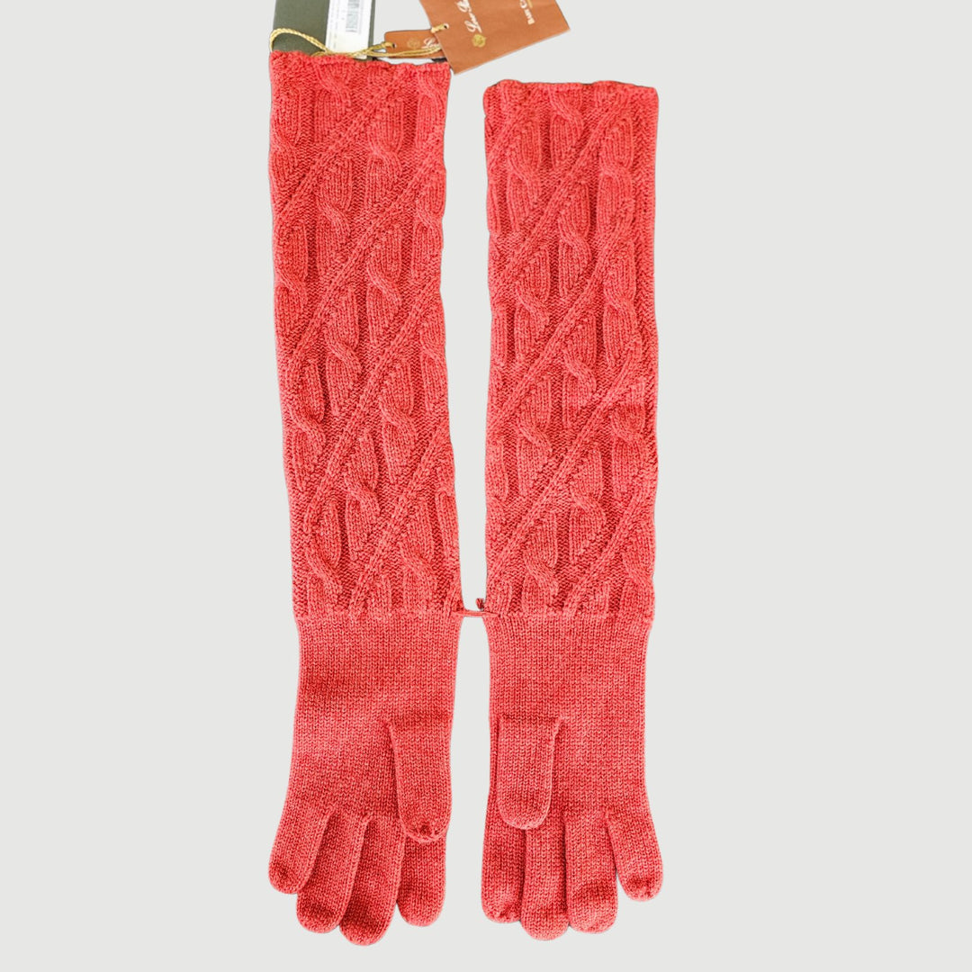 Loro PianaGloves - Loro Piana Women Gloves - Guanto Lungo Chevril Baby - 100% Cashmere - FAF9353 - Ask Me Wear