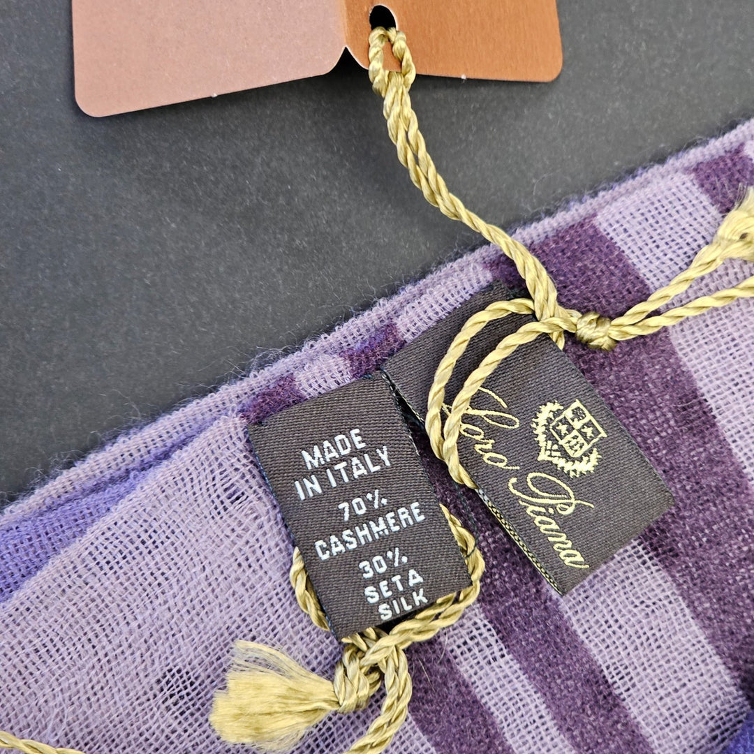 Loro PianaAccessories - Scarves - Loro Piana Women Scarf - Stola Aylit Pois Soffio - 70% Cashmere - FAE2946 - Ask Me Wear
