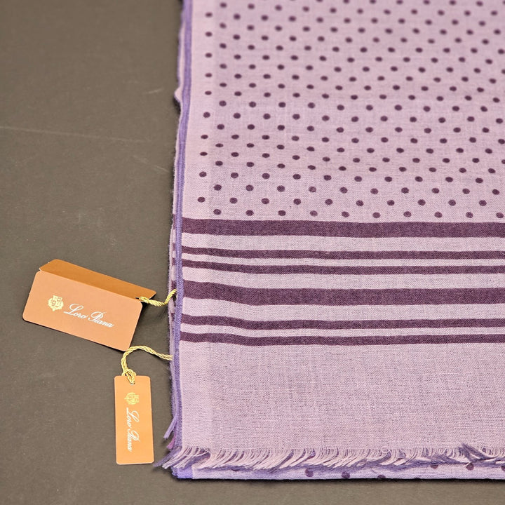 Loro PianaAccessories - Scarves - Loro Piana Women Scarf - Stola Aylit Pois Soffio - 70% Cashmere - FAE2946 - Ask Me Wear