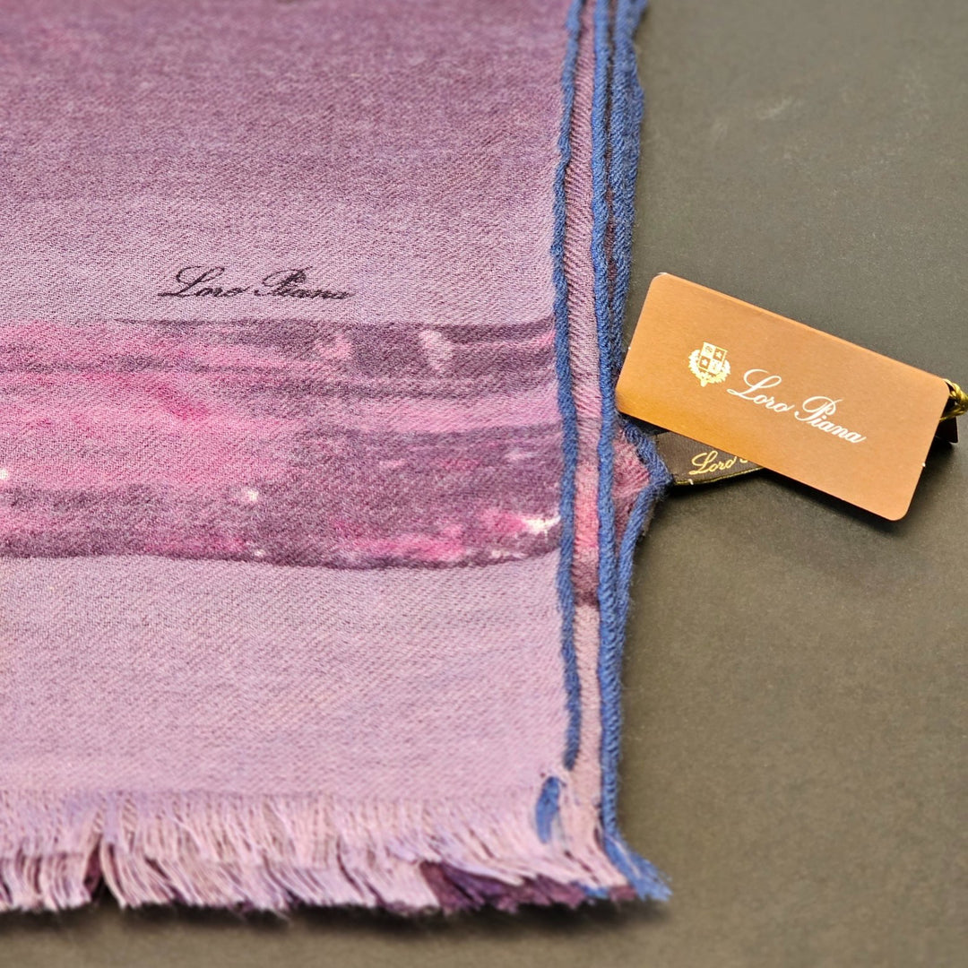 Loro PianaAccessories - Scarves - Loro Piana Women Scarf - Stola Feathers Soffio - 70% Cashmere - FAG3845 TAZ6 - Ask Me Wear