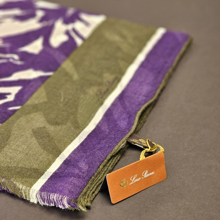 Loro PianaAccessories - Scarves - Loro Piana Women Scarf - Stola I Fioro DI - 70% Cashmere - FAG3137 - Green - Ask Me Wear