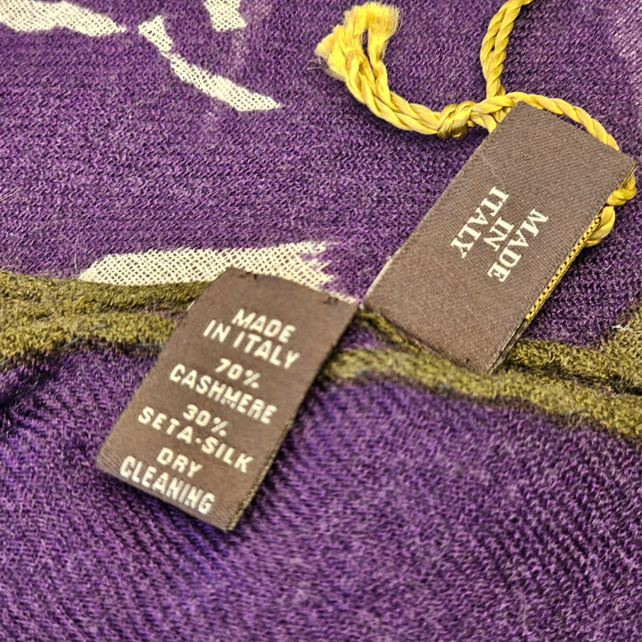 Loro PianaAccessories - Scarves - Loro Piana Women Scarf - Stola I Fioro DI - 70% Cashmere - FAG3137 - Green - Ask Me Wear