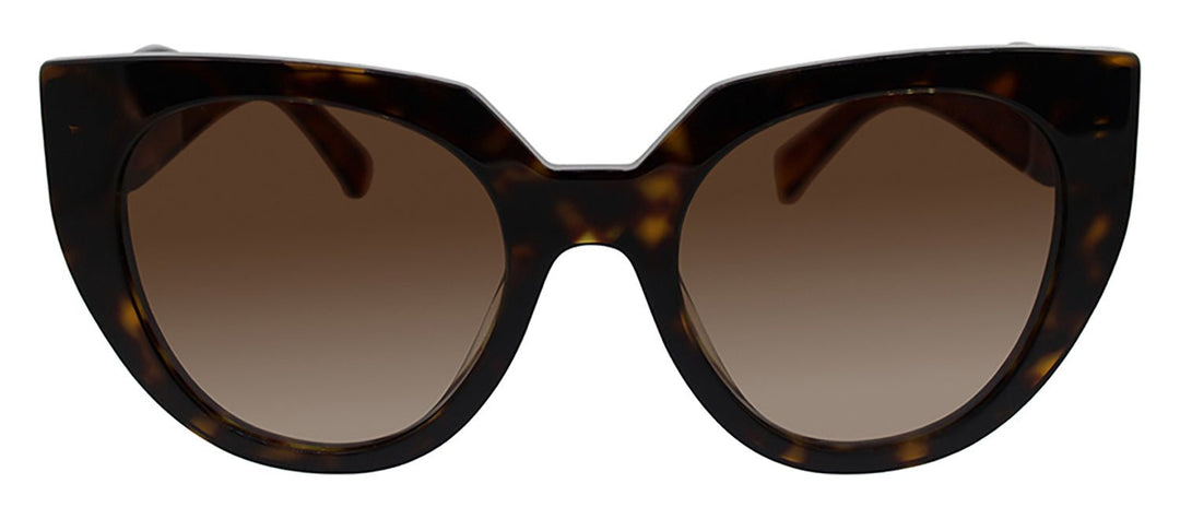 PradaSunglasses - Prada PR 14WS 2AU6S1 Cat - Eye Plastic Tortoise Sunglasses with Brown Gradient Lens - PR_14WS_2AU6S1_52mm - Ask Me Wear