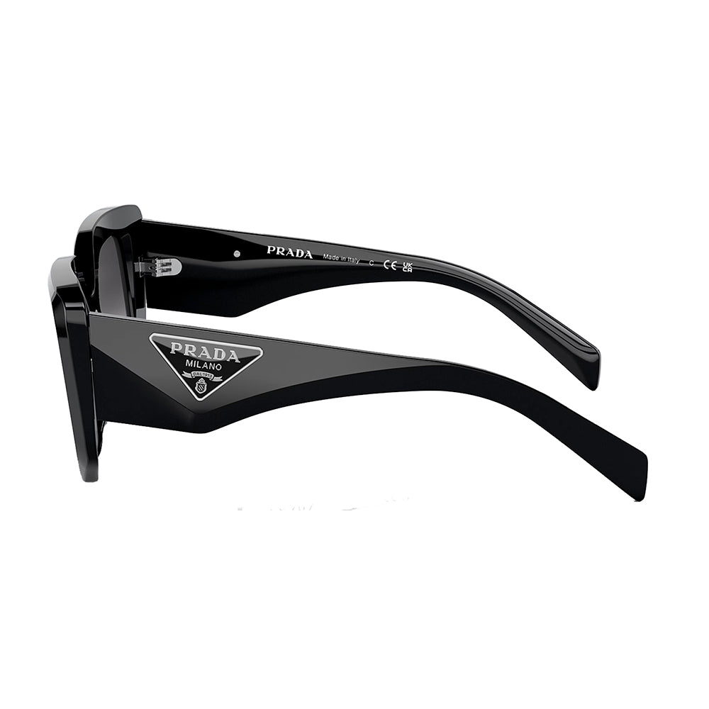 PradaSunglasses - Prada PR 14ZS 1AB09S Fashion Plastic Black Sunglasses with Grey Gradient Lens - PR_14ZS_1AB09S_50mm - Ask Me Wear