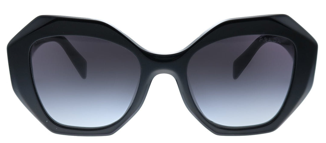 PradaSunglasses - Prada PR 16WS 1AB5D1 Geometric Plastic Black Sunglasses with Grey Gradient Lens - PR_16WS_1AB5D1 - Ask Me Wear